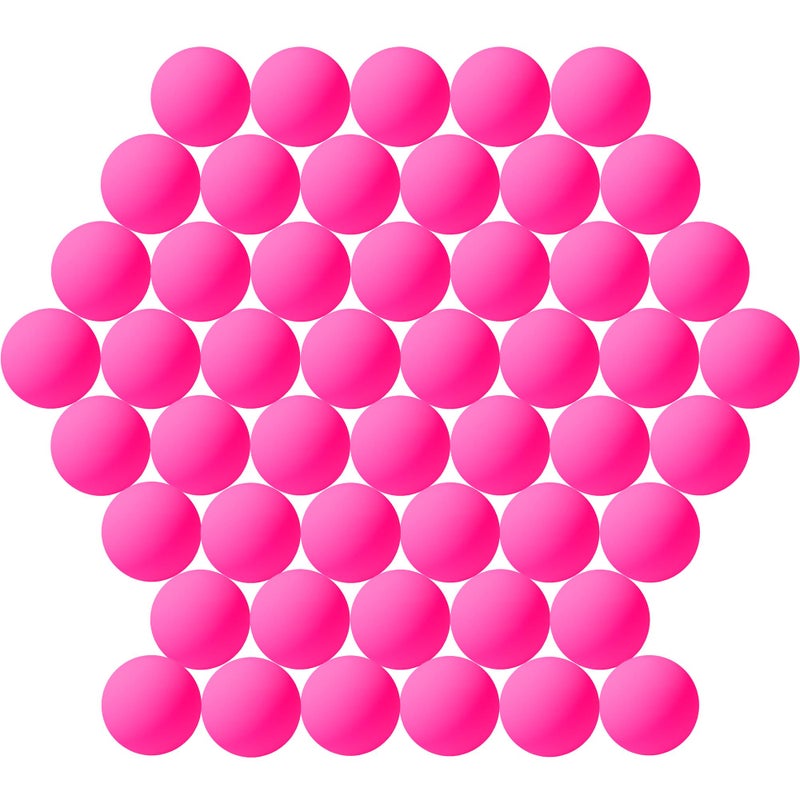 Jedulin 40MM Ping Pong Balls, 50 or 80 Pack Assorted Colored Tennis Balls Multi Color Plastic Balls Fun Beer Ping Pong Balls Bulk for Beer Pong Balls, Arts and Craft, Party Decoration, Cat Balls - Image 1